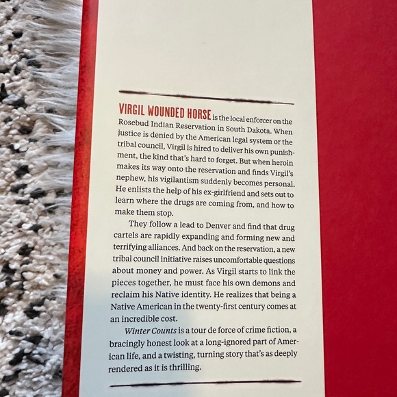 BOTM “ Winter Counts” by David Heska Wanbli Weiden book - Picture 3 of 6